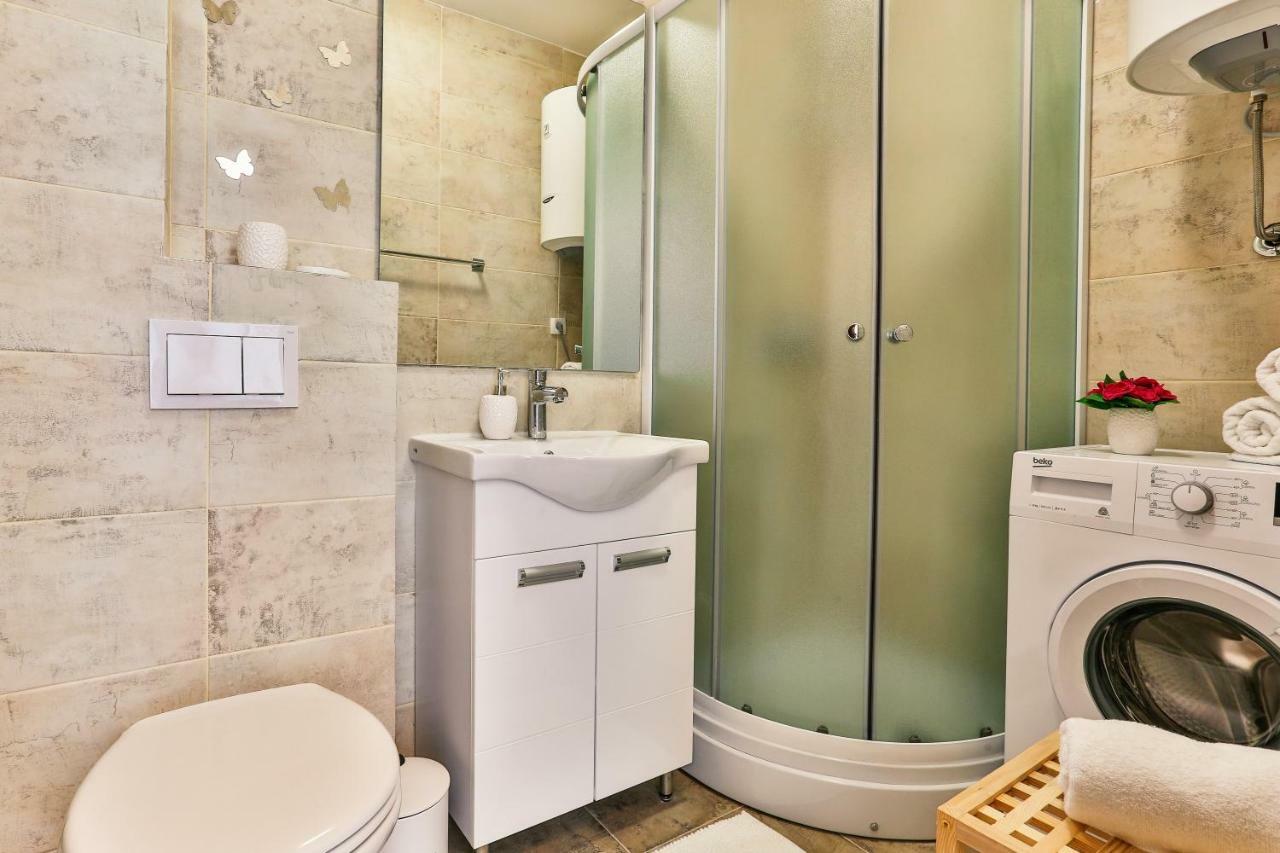 Apartmani Visum Ilha Ilha Sveti Stefan Exterior foto