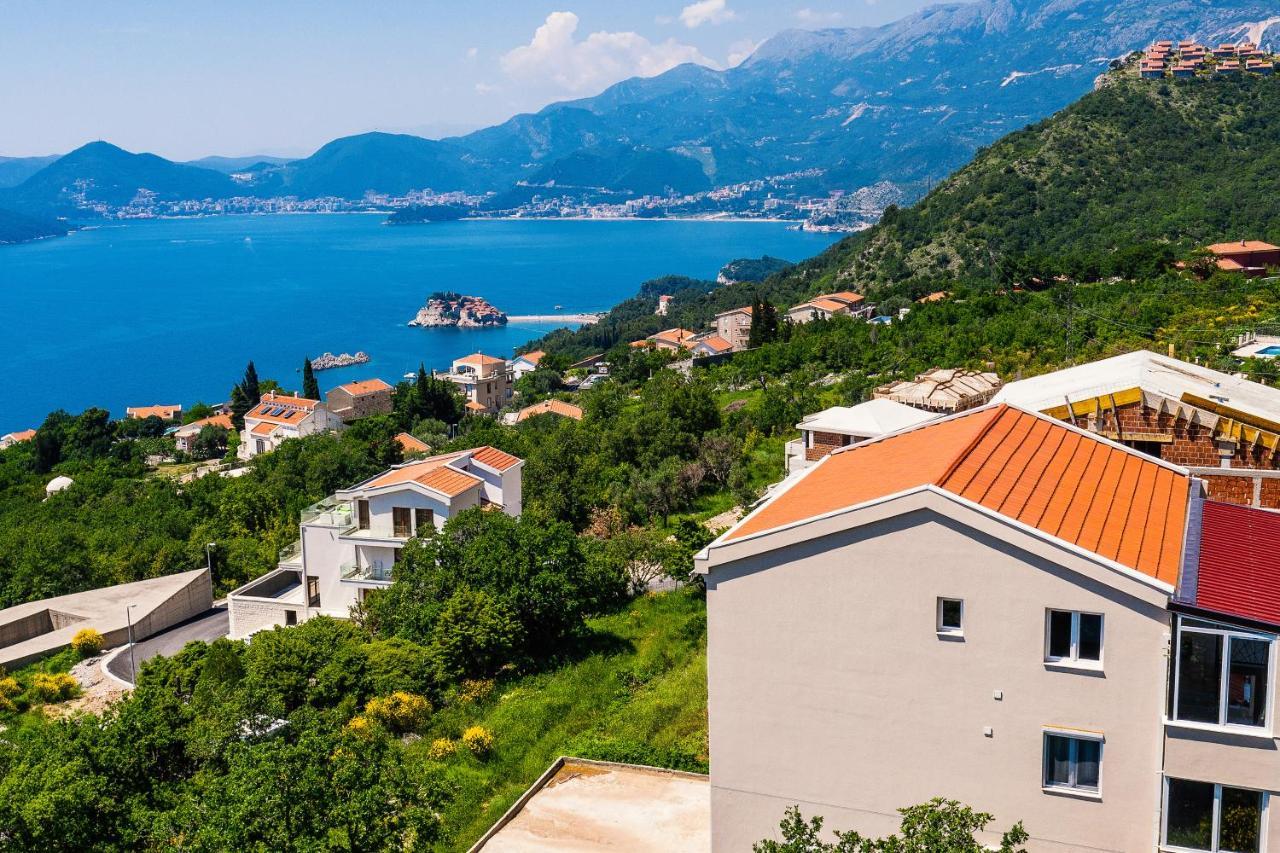 Apartmani Visum Ilha Ilha Sveti Stefan Exterior foto