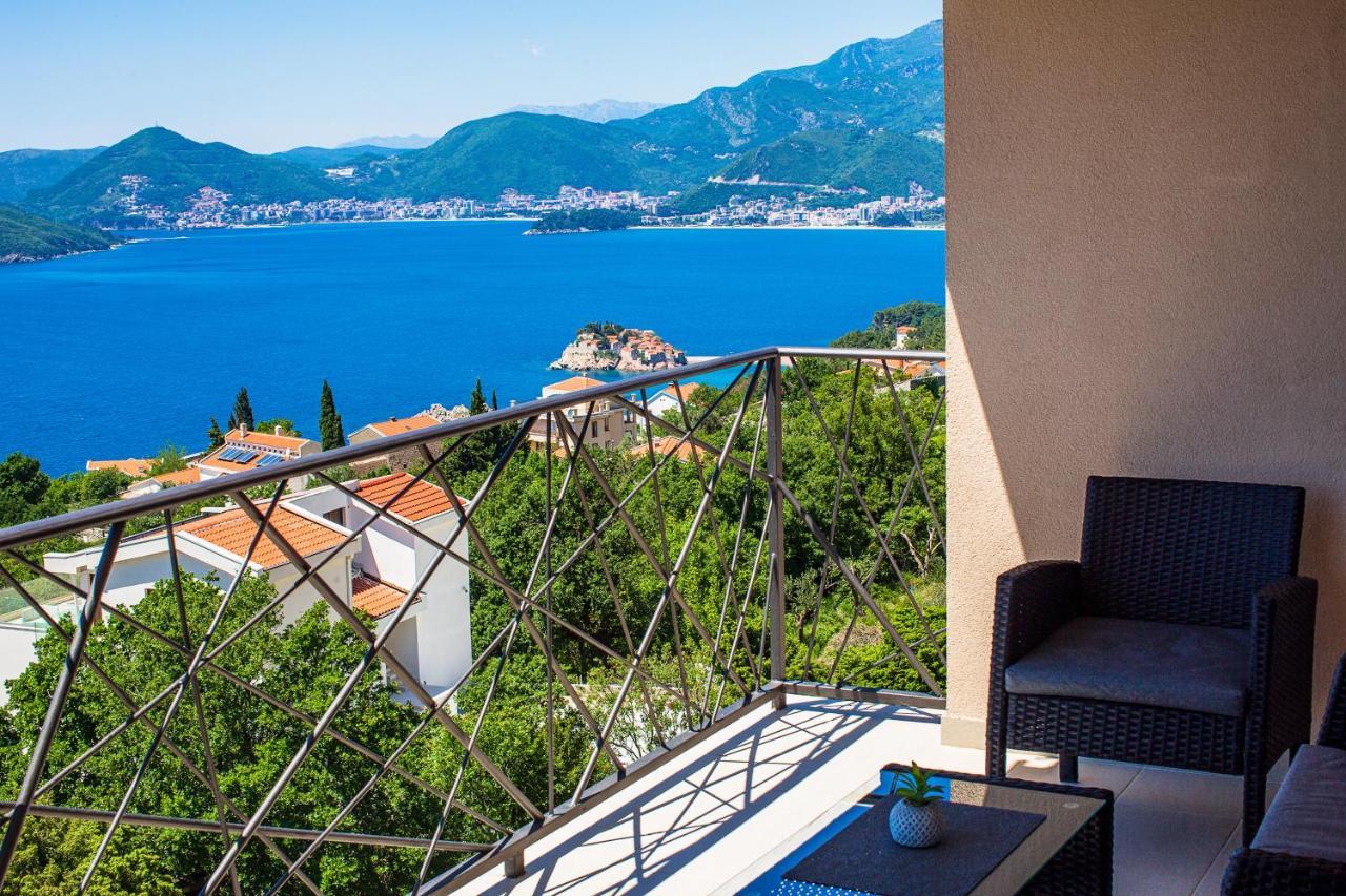 Apartmani Visum Ilha Ilha Sveti Stefan Exterior foto
