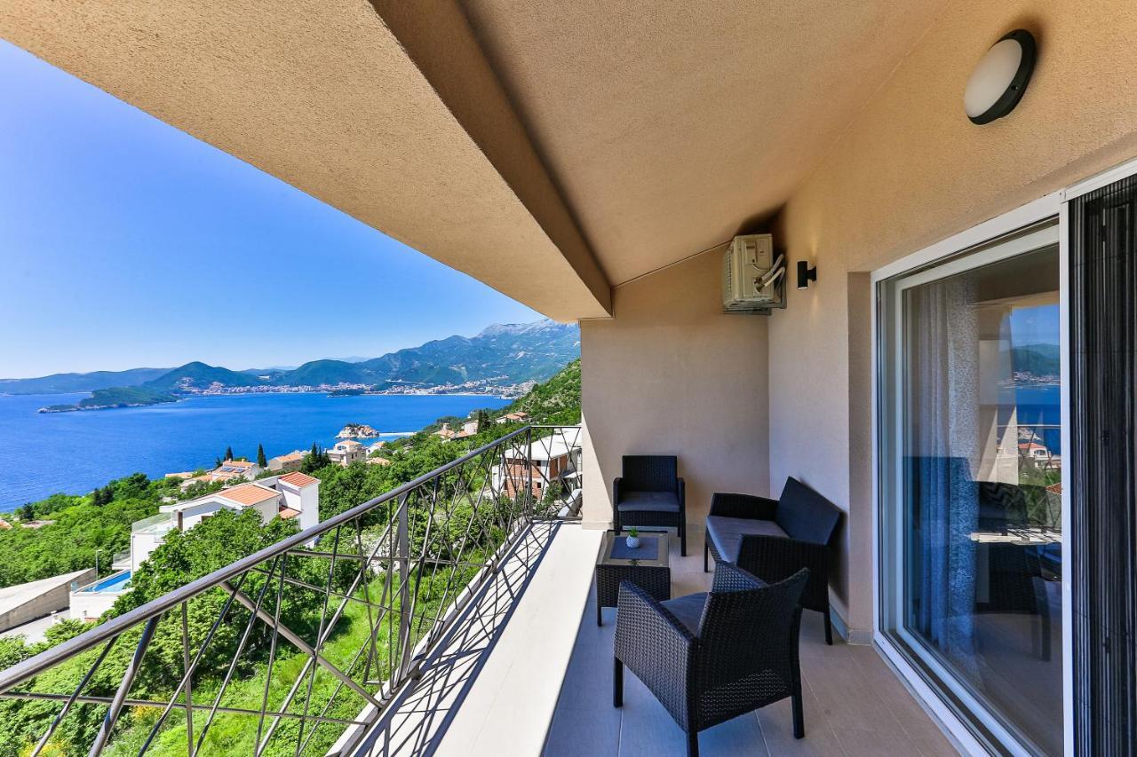 Apartmani Visum Ilha Ilha Sveti Stefan Exterior foto