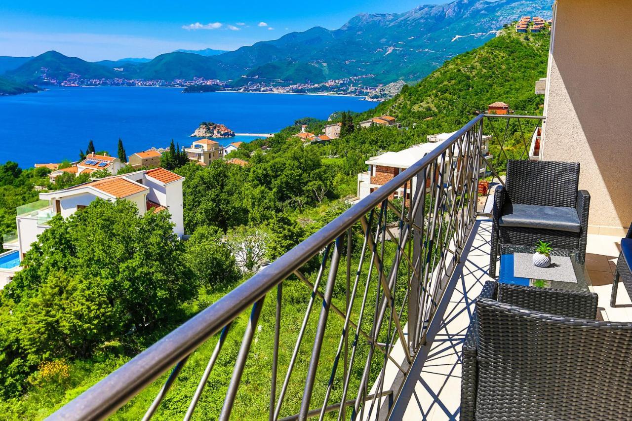 Apartmani Visum Ilha Ilha Sveti Stefan Exterior foto